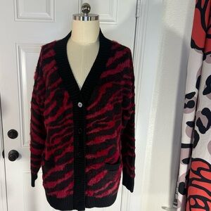 MIDNIGHT HOUR TIGER CARDIGAN